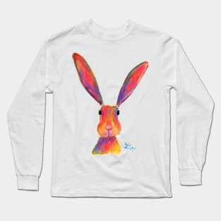 HaRe RaBBiT BuNNY PRiNT ' ALL eaRS ' BY SHiRLeY MacARTHuR Long Sleeve T-Shirt